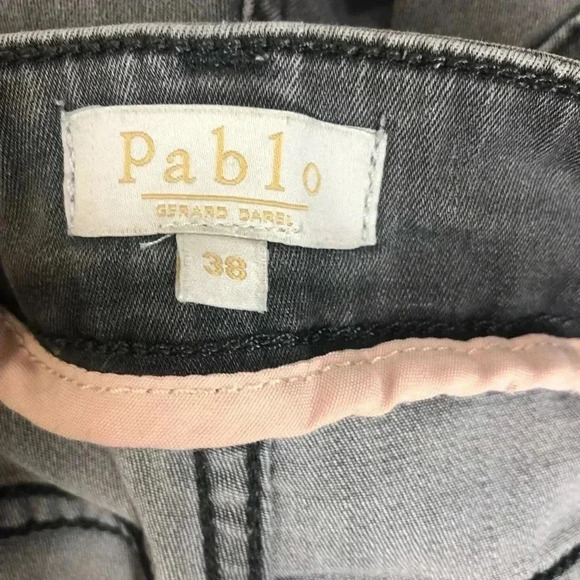 Pablo Gerard Darel Grey Jeans Sz 38| French Sizing - Picture 6 of 8